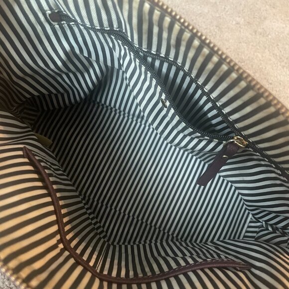 Kate Spade Darcy Small Top Zip Satchel Crossbody | Burgundy - Picture 6 of 6